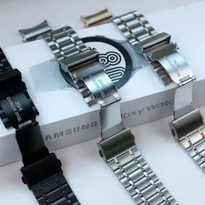 갤럭시워치 7 6 5 4 클래식 프로 디버클 D버클 럭셔리 메탈스트랩 40 44 42 46 45 43 47 20 mm 정품 호환