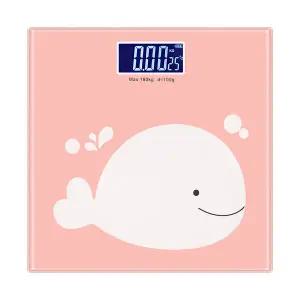 노바리빙 LCD 캐릭터 체중계 고래