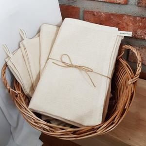 강화소창 행주 원단 2겹 빅사이즈 / 무형광 제로웨이스트 더네이처하우스