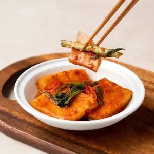 [보성녹차김치]석박지 5kg 전라도 보성엔 녹차 섞박지 무 나박 김치