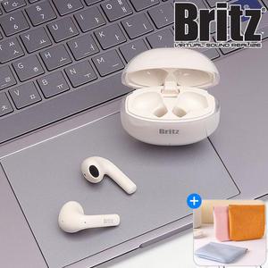 브리츠 Apods3 블루투스 이어폰 노이즈 캔슬링 무선 5.3v 생활방수 터치 음악 통화