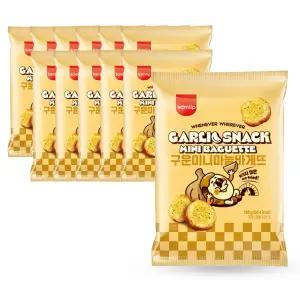 삼립 구운 미니 마늘 바게뜨 120g x12개/바게트