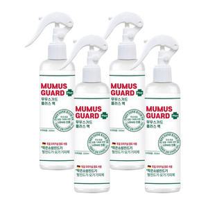 무무스가드플러스액 200ml x 4개 진드기 모기 기피제 퇴치제