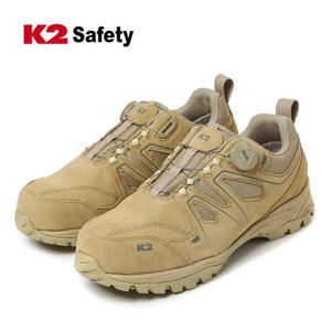 K2-64 케이투 다이얼 4인치 안전화 천연가죽 에어메쉬 사막화