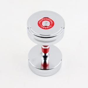 고밀도 크롬 도금 아령 7kg