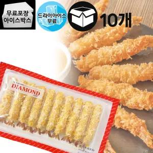 제이케이푸드 다이아몬드 빵가루새우 300g (30gX10개) X 10개묶음 3kg 벌크 새우튀김