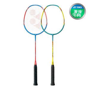 요넥스 나노플레어 E13 3U 레드 배드민턴 라켓 전용헤드커버 기본줄 포함