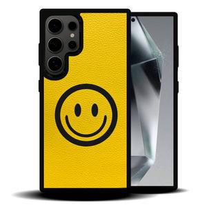 갤럭시 S25 S24 울트라 S23 S23 플러스 S22 S21 S20 스마일 맥세이프 링 이니셜 각인 레더자켓 케이스