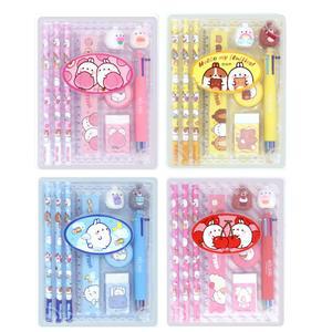 (신학기문구)몰랑이 케이스 문구세트 컬러 랜덤발송 /5000문구세트