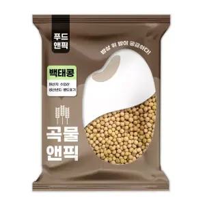 곡물앤픽 수입 백태 10kg 노란 대두 메주 두부 콩