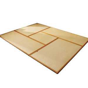 다다미 매트 거실 대나무 장판 여름 러그 쿠션 사계절