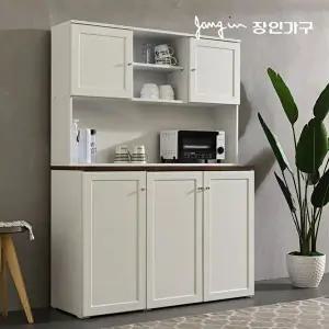 [장인가구]쉐프 1200 주방수납장 상부장세트