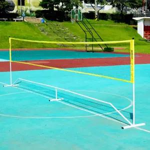 니스포 배드민턴 지주네트 조립식 이동형 휴대용 네트