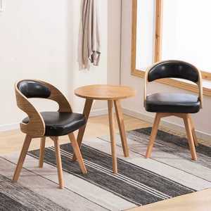 야외 테이블 세트 테라스 발코니 원목 의자 티테이블 원탁 50cm