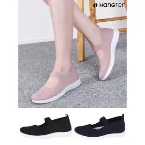 [하프클럽/보그샷]행텐 HT-232 여성용 니트 메리제인 슬립온 스니커즈 운동화 단화