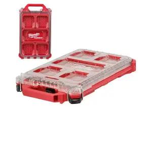 밀워키 48-22-8436 팩아웃 툴박스 콤팩트 슬림 멀티박스 공구함 부품함