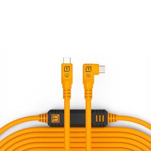 테더툴스 TetherPro USB-C to USB-C Straight to Right Angle Cable (9.4m)