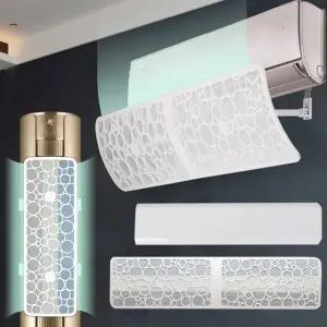 에어컨 바람막이 벽걸이 윈드바이저 스탠드 천장형 무풍 날개 방향 무타공 매쉬 필터 가드