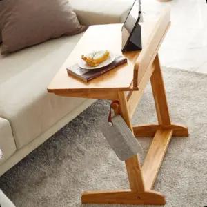 간이탁자 침실 침대 옆 우드 화장대겸 다용도 사이드테이블