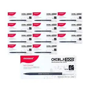 모나미 어데나 500 컴퓨터용 수성 사인펜 144개