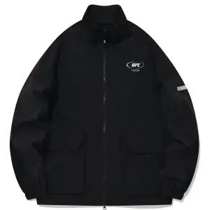 [롯데백화점]유에프씨 스포츠 UFC 액티브 릴렉스핏 윈드 자켓 블랙 U2JKU1308BK