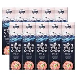 엘지 죽염 히말라야 핑크솔트 담은 치약 플로럴 100g X 10개