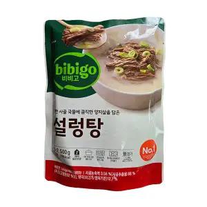 CJ 비비고 설렁탕 500g x 6개