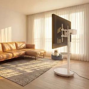 카멜마운트 이동식 대형 모니터 TV 삼텐바이미 스탠딩 스탠드 SMB86W