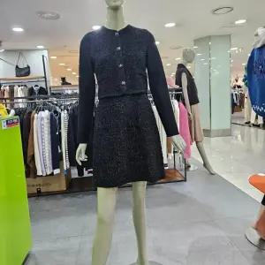 시슬리/애플아울렛/크리스티 소매 니트 원피스 SAOP35361