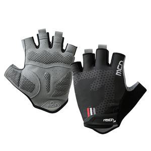 MCN 사이클용품 싸이클 장갑 자전거 반장갑 노멀 크러쉬 블랙