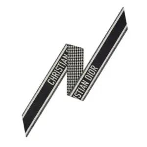 [DIOR][명품] 크리스찬 디올 디올 30 몽테인 미차 스카프 블랙 & 화이트