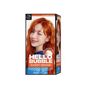 미쟝센 헬로버블 염색약 8O 선셋오렌지 /거품염색