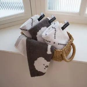 푸들이 40수 수건 핸드타올 아이 어린이집 주방 고리수건