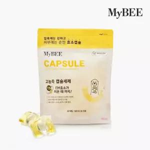 초핫딜 마이비 고농축 캡슐세제 베이비코튼향 30개입 3개