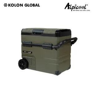 [코오롱 공식판매] 알피쿨 X55 올리브 차량용냉장고 캠핑냉장고 코오롱수입 정식A/S 카키 휴대용 이동식 차박