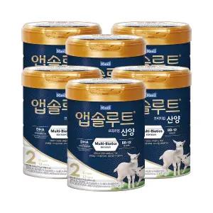 [매일] 앱솔루트 산양 분유 2단계 750g 6캔