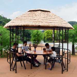 파고라 퍼걸러 팔각정 캐노피천막 가제보 정원 테라스 3m