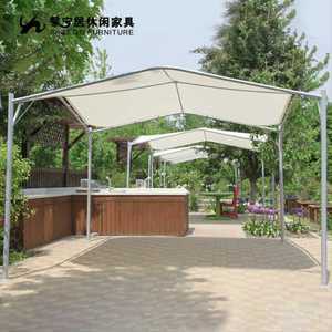 캐노피 천막 가제보 퍼걸러 파고라 야외 그늘막 어닝 2.5m+조명