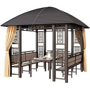 가제보 캐노피 원두막 옥상 파고라 팔각정 야외 정자 8기둥 3x3m