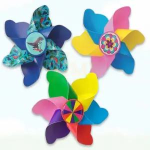 원더풀타임 바람개비기둥형 킥보드 씽씽카