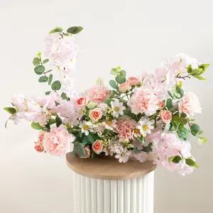 벚꽃 조화 센터피스 향기 55x40cm 인테리어 봄 테이블 장식 소품 행사 꾸미기