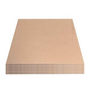 골판지 패드 1100x950 25장 B골 크라프트 평골판지 간지 뒷대지 포장 박스지 양면