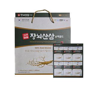 고려명품 장뇌산삼 순액골드 70ml 30포