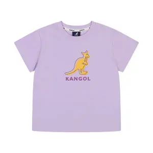 [캉골키즈](강남점)[강남]캥거루 그래픽 숏 슬리브 티셔츠 RB 0007 라벤더  (ARBCRT00070LA)