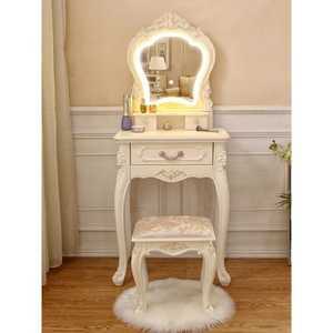 소형 화장대 세트 공주풍 엔틱 서랍장 방 인테리어