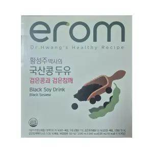 황성주 국산콩두유 검은콩과 검은참깨 190ml 64입