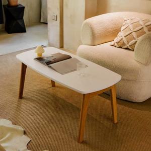 거실 좌탁 접이식 높은소파테이블 탁자 가정용 100 2단 60cm 선반 심플