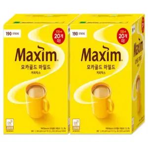 맥심 모카골드 커피믹스 190TX2개