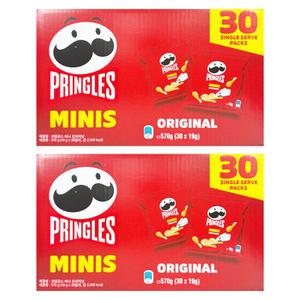 켈로그 프링글스 오리지날 미니 19g x 30개 x 2개