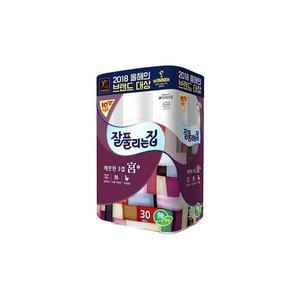 잘풀리는집 3겹화장지 궁 30m 30롤 x 1팩 두루마리휴지